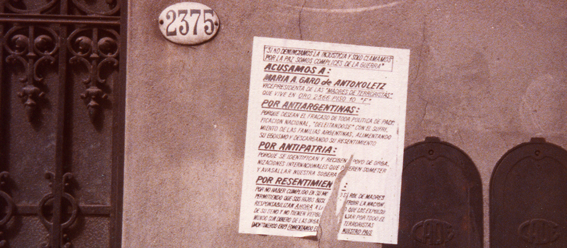 Archivo Madres de Plaza de Mayo Línea Fundadora